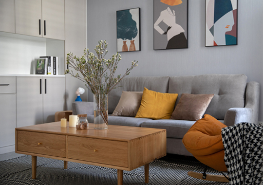 兴和公寓90㎡全包公寓北欧风格案例赏析